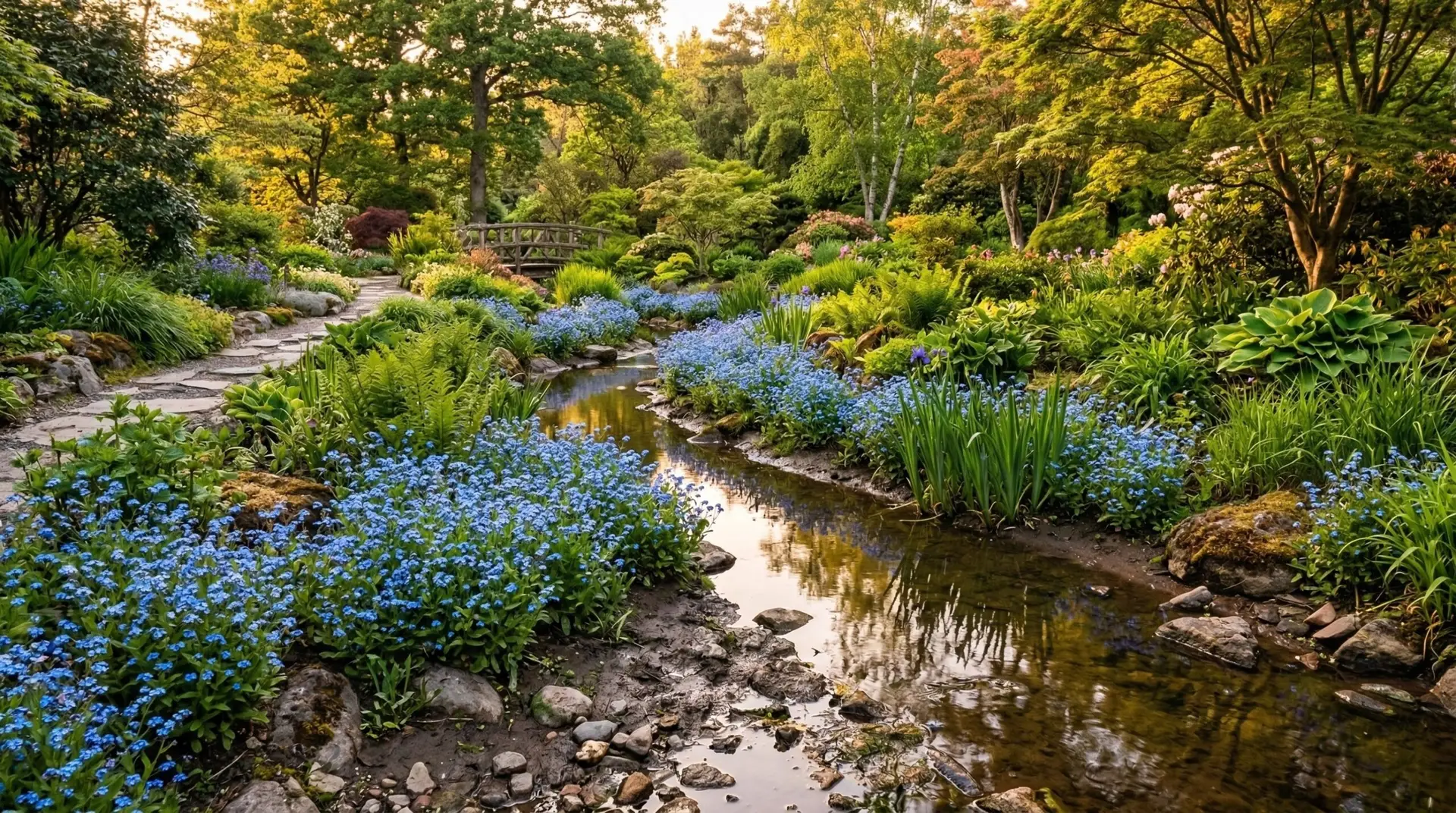 Forget-Me-Not - Water forget-me-nots for pond edges and stream banks that stay wet