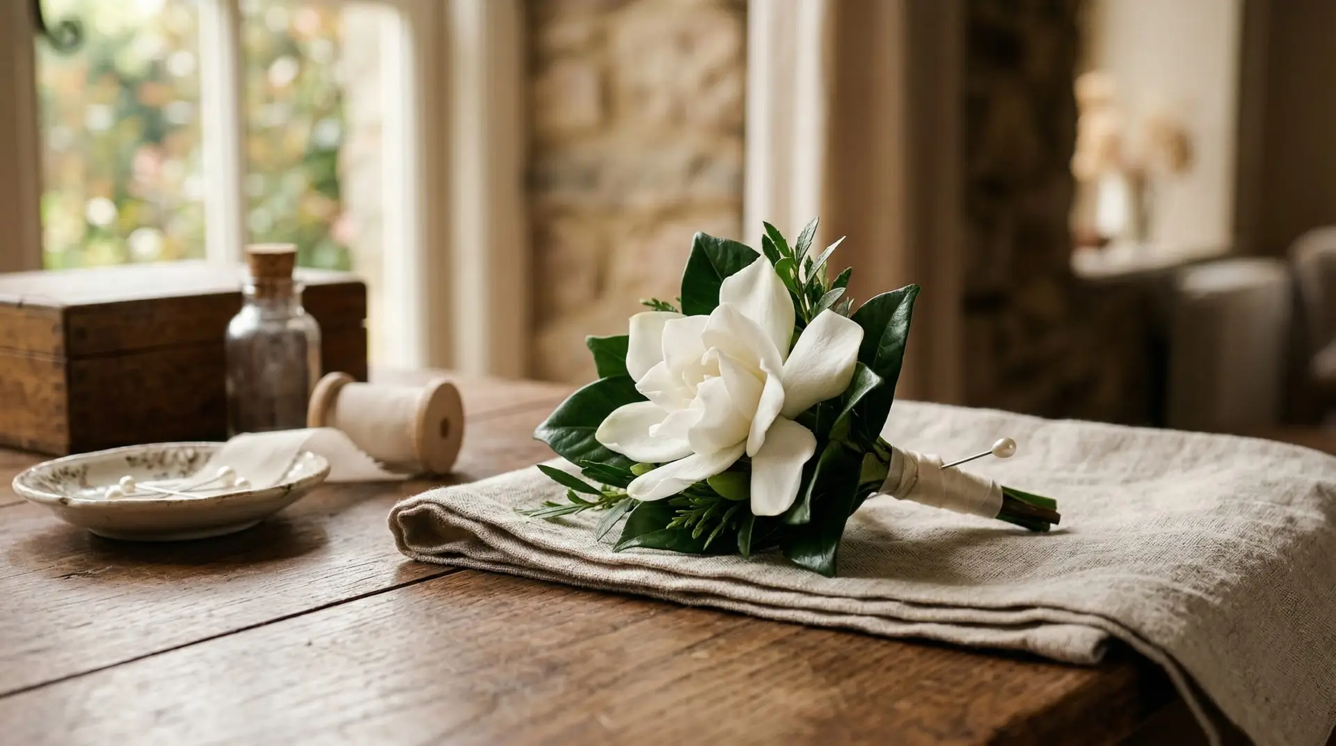 Gardenia - Gardenia wedding flowers and the timeless elegance of white gardenia corsages and bouquets