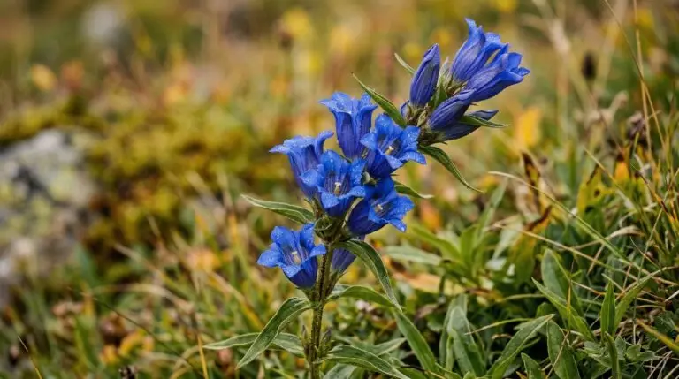 Gentian flower meaning and the alpine legend behind this intensely blue bloom