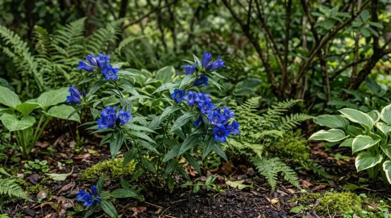 Willow gentian as the easiest gentian for beginners and shady woodland gardens