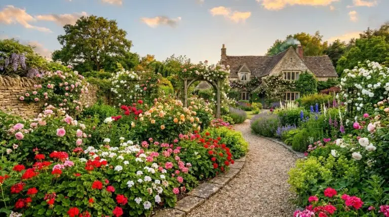 Companion plants for hardy geraniums in borders and cottage garden beds