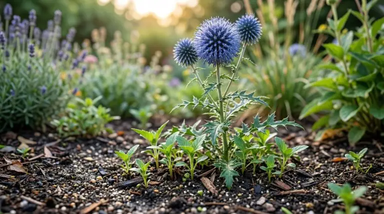 Growing globe thistle from seed for the most budget-friendly perennial border
