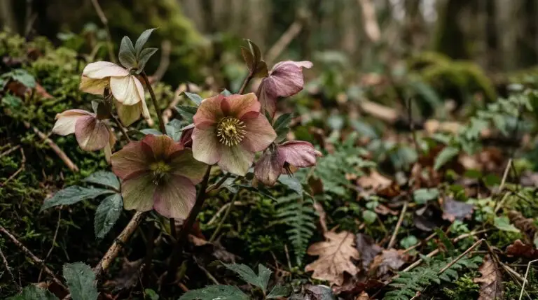 Hellebore flower meaning and the dark legends surrounding the Christmas rose