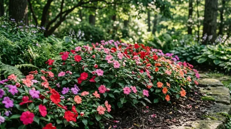 How to grow impatiens for non-stop color in shady spots where nothing else blooms