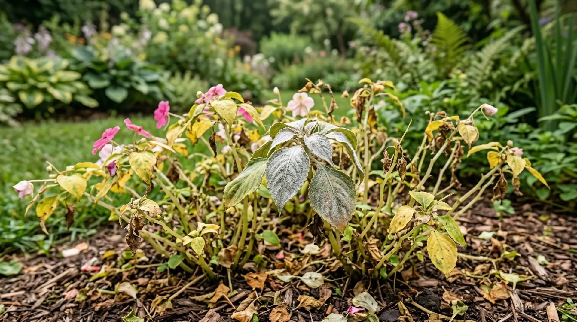 Impatiens - Impatiens downy mildew disease and the new resistant varieties that saved this flower