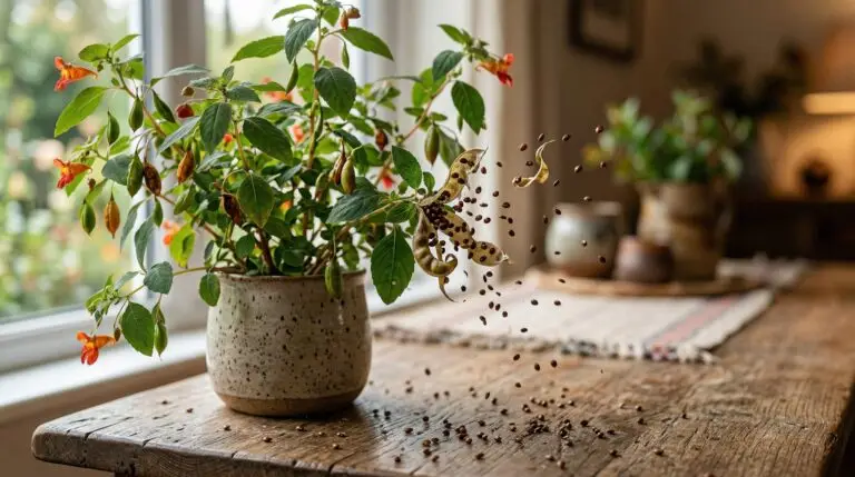How impatiens seed pods explode and the fun of growing touch-me-nots from seed