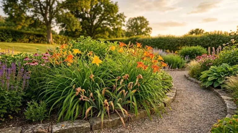 Companion plants for irises that extend the beauty after iris bloom season ends