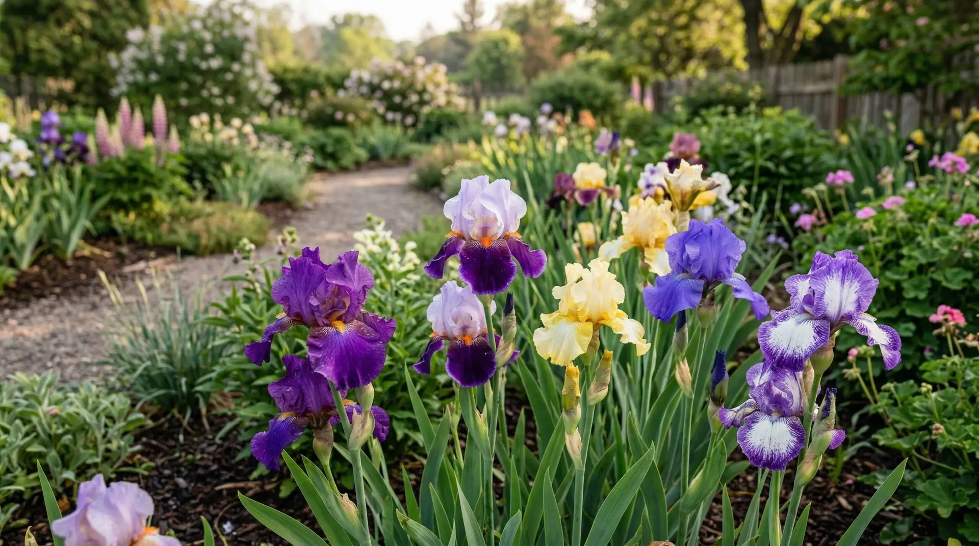 Iris - How to grow irises for elegant sword-leaved plants and flowers in every color of the rainbow
