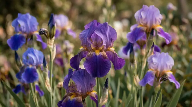 Iris flower meaning and why the rainbow goddess gave this flower its name