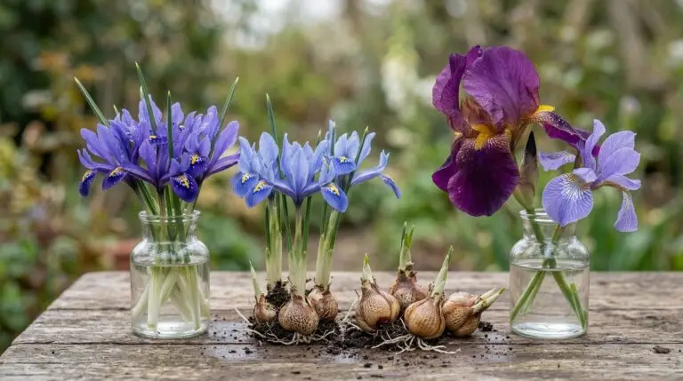 Miniature and dwarf iris for rock gardens and early spring color at ground level
