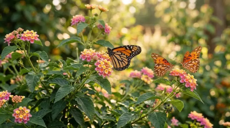 Lantana as a butterfly magnet and the pollinator garden star of summer heat