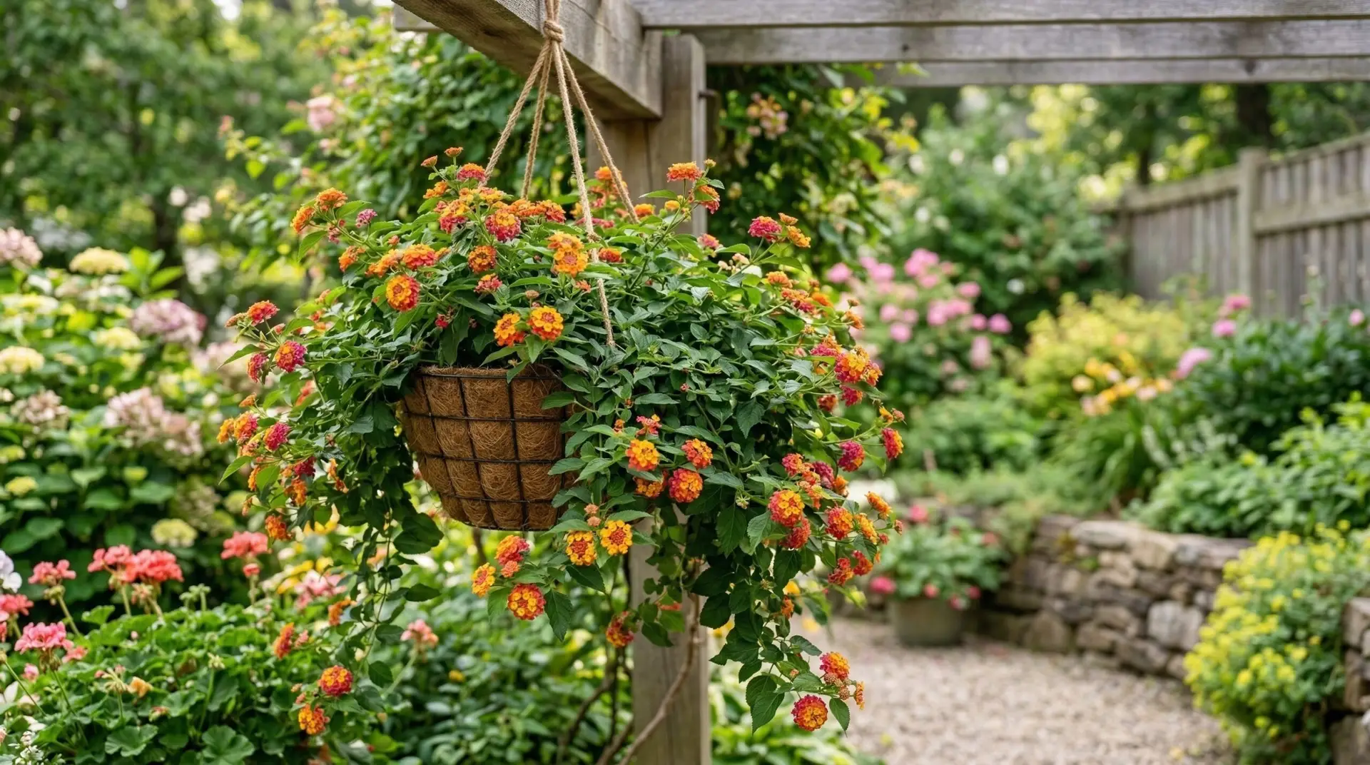 Lantana - Growing lantana in containers and hanging baskets for summer patio color