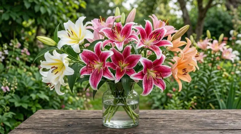 Oriental lilies for intoxicating fragrance that fills the garden on summer evenings