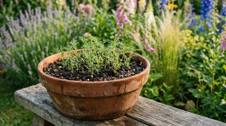 Love-in-a-mist in containers for a feathery cottage feel on balconies and windowsills