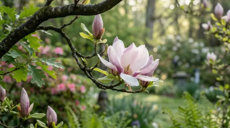 Why magnolia flower buds freeze in late spring frost and how to protect your tree
