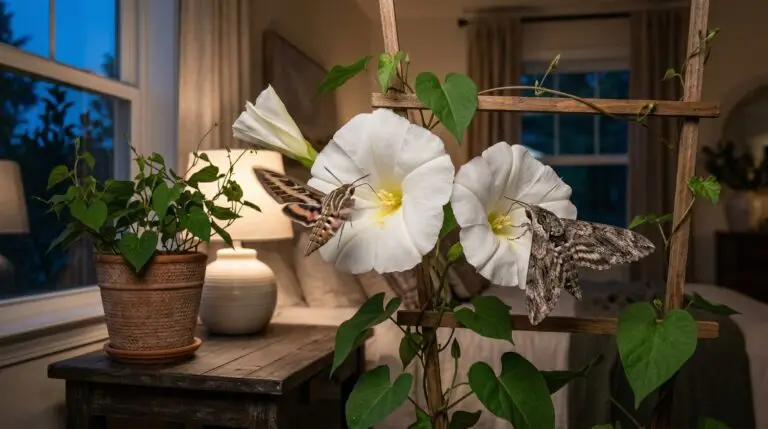 Moonflower pollinators and the fascinating world of hawk moths and night-flying creatures
