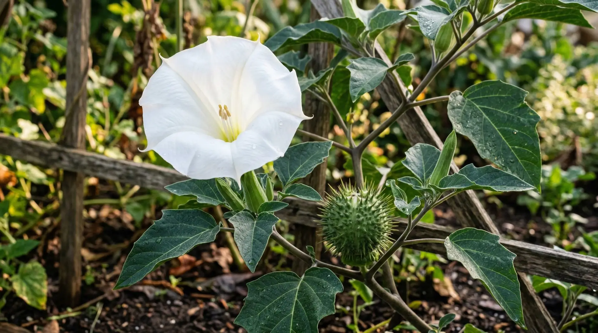 Moonflower - Why moonflowers are toxic and the important safety warnings for gardens with children and pets