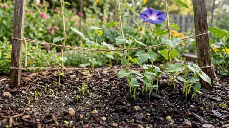 Growing morning glories from seed with the easy soak-and-plant method
