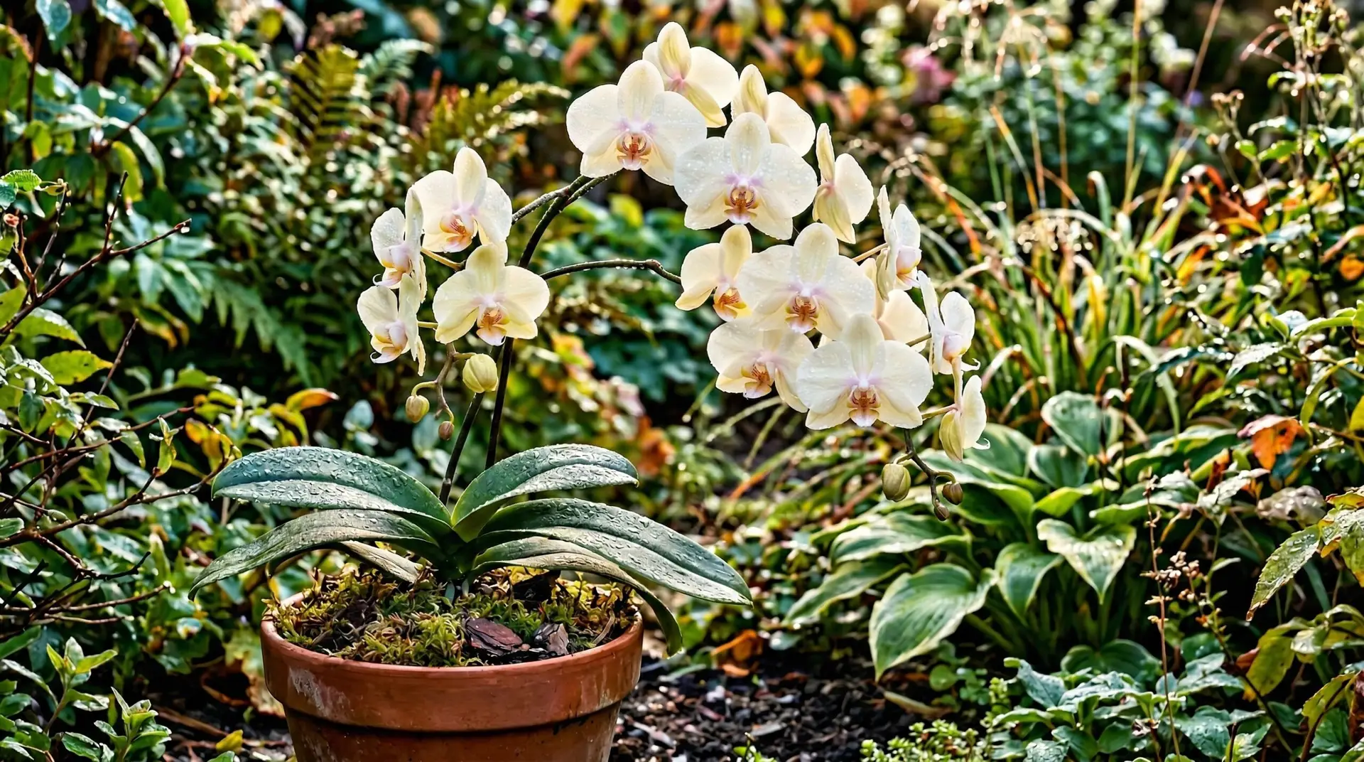 Moth Orchid - Why your orchid is not blooming and the simple temperature trick that triggers new flowers