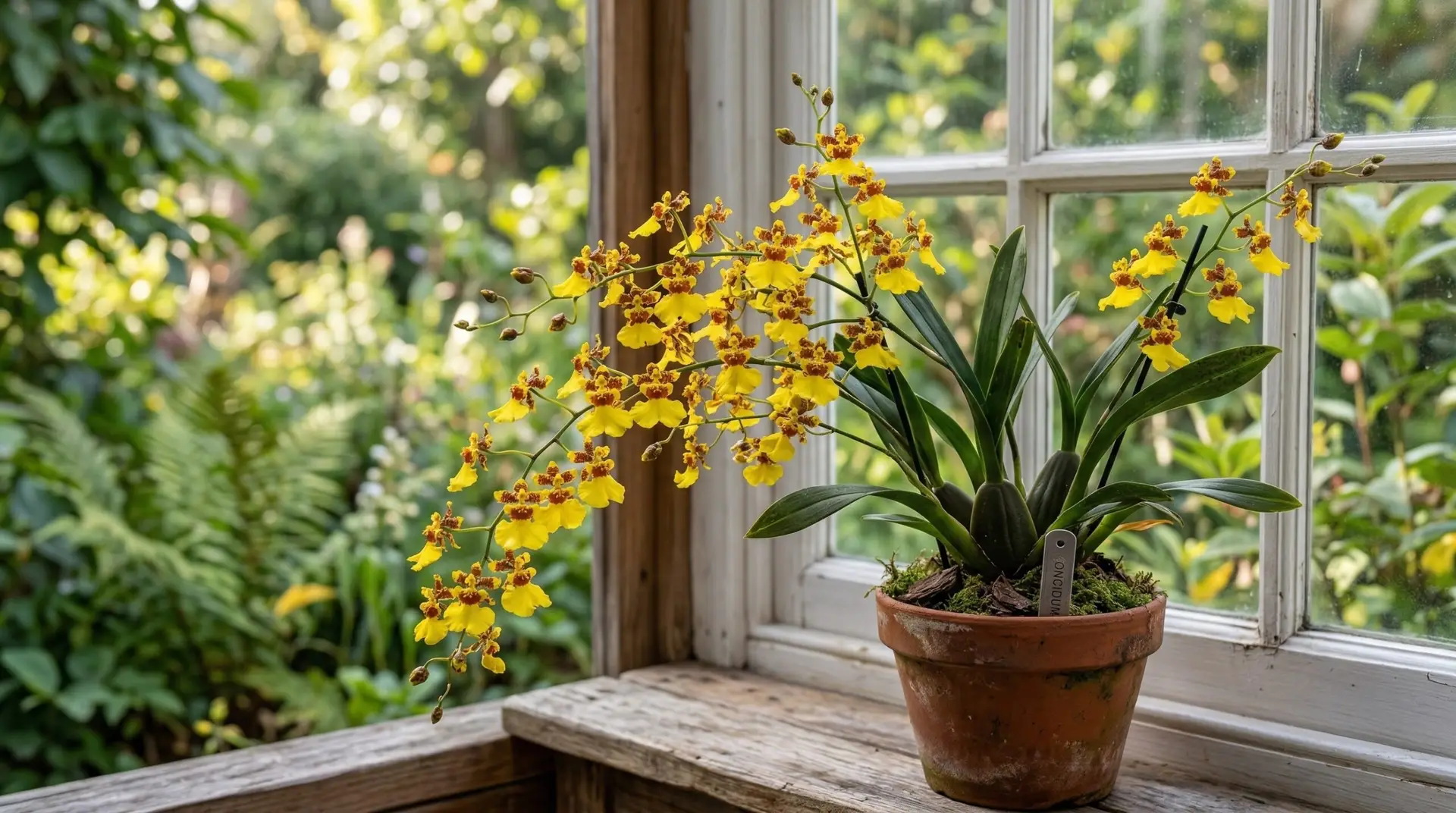 Oncidium Orchid - Growing oncidium orchids on windowsills and the light they need to bloom indoors