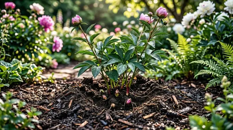 Why peonies fail to bloom and the planting depth mistake that keeps them flowerless