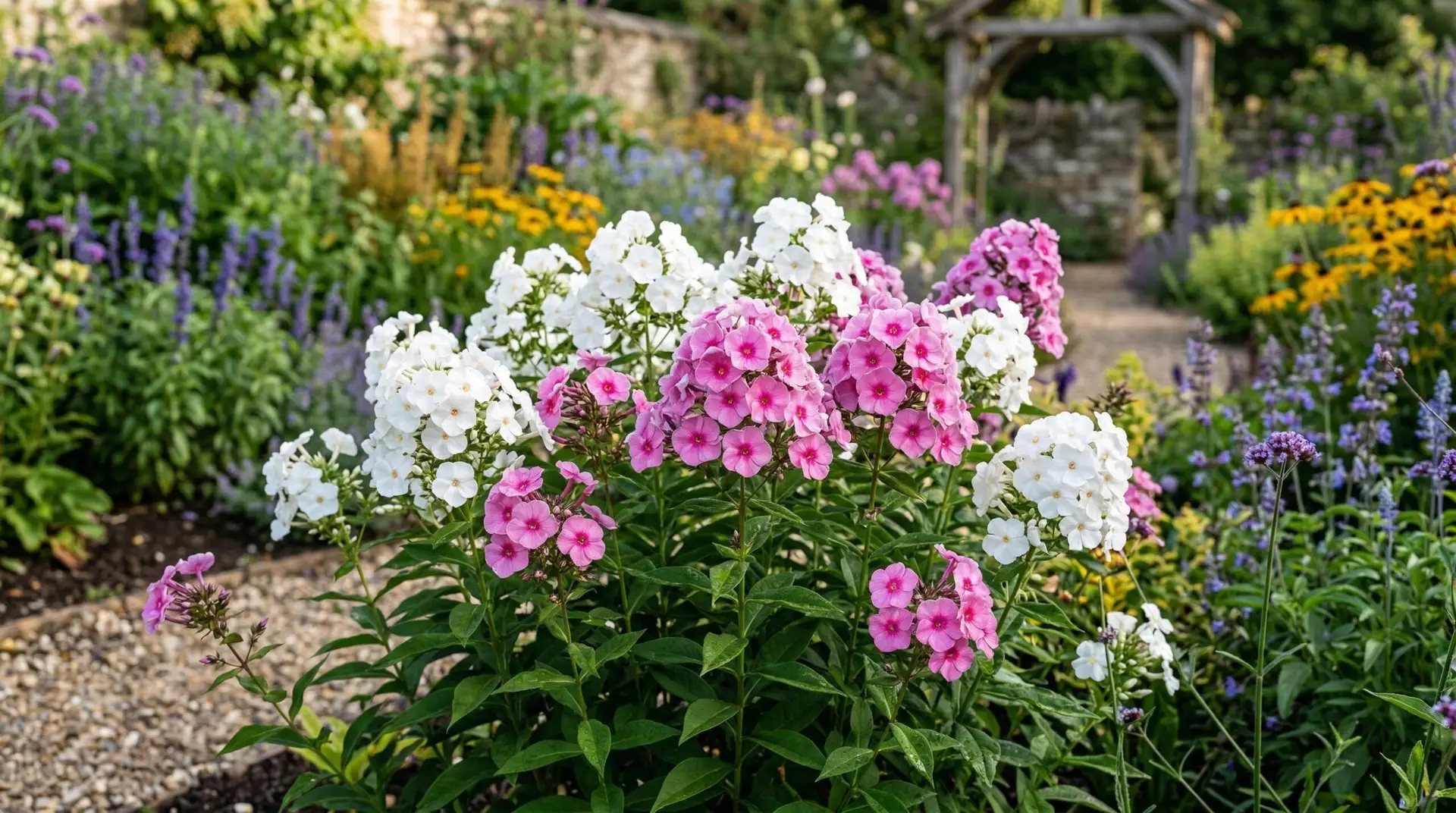 Phlox - How to grow garden phlox for fragrant flower clusters that dominate the midsummer border