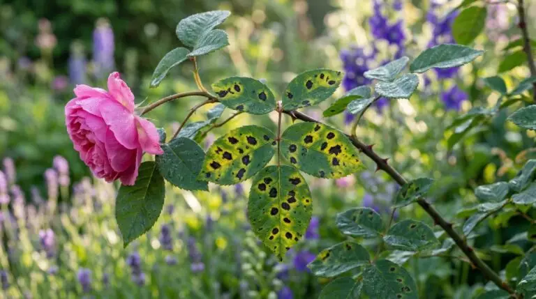 Black spot on roses and the organic approach to the most common rose disease