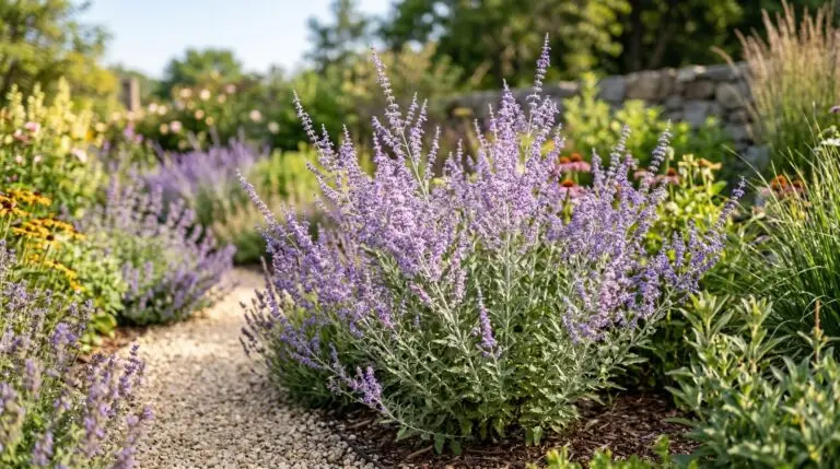 How to grow Russian sage for airy lavender-blue clouds that float above the summer border