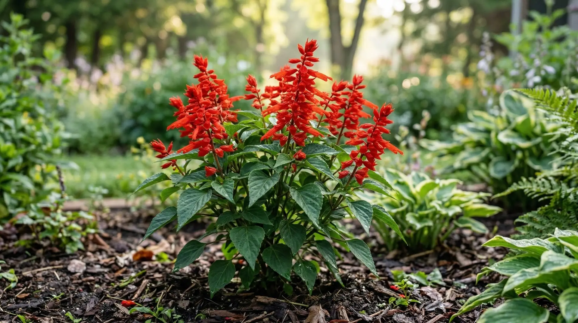 Scarlet Sage - Growing scarlet sage from seed versus buying transplants and which saves money