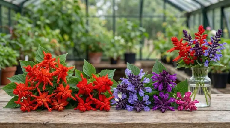 Scarlet sage versus blue salvia and choosing the right salvia for your garden design