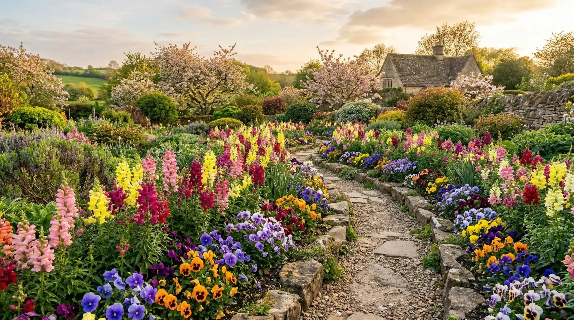 Snapdragon - Companion plants for snapdragons in spring and fall gardens when they perform best