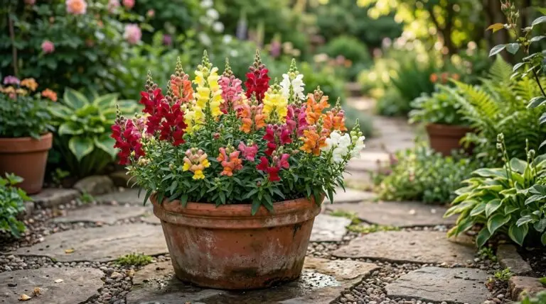 Snapdragons in containers and window boxes for vertical drama in small spaces