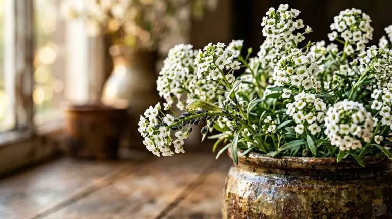Sweet alyssum as a beneficial insect attractor that brings hoverflies and parasitic wasps