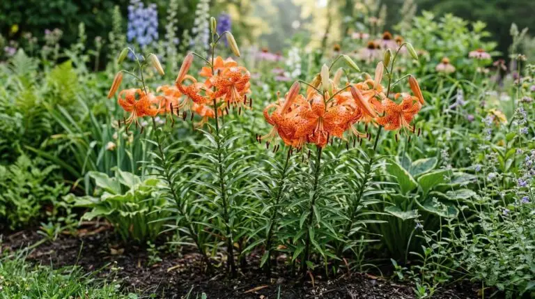 How to grow tiger lilies for dramatic orange spotted flowers that multiply on their own