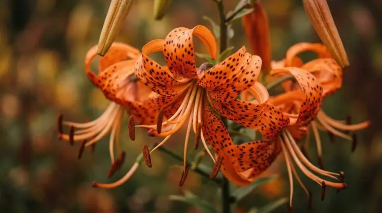 Tiger lily flower meaning and the bold confidence this spotted bloom represents