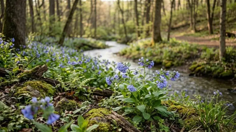 Where to see Virginia bluebells in the wild and the best springtime woodland hikes