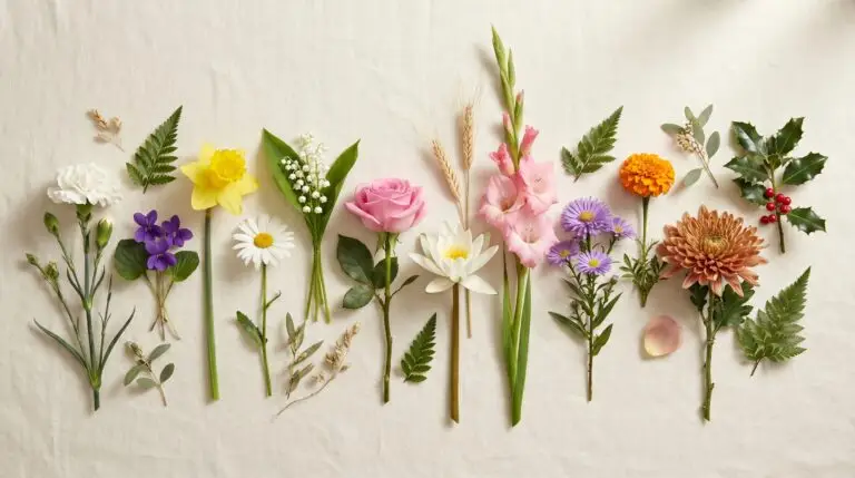 Birth flower by month: all 12 monthly flowers