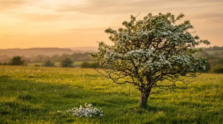 Hawthorn flower meaning: Celtic Beltane tradition, folklore, and growing