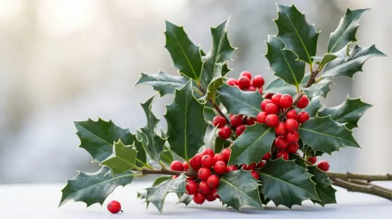 Holly flower meaning: Christmas tradition, color, and growing