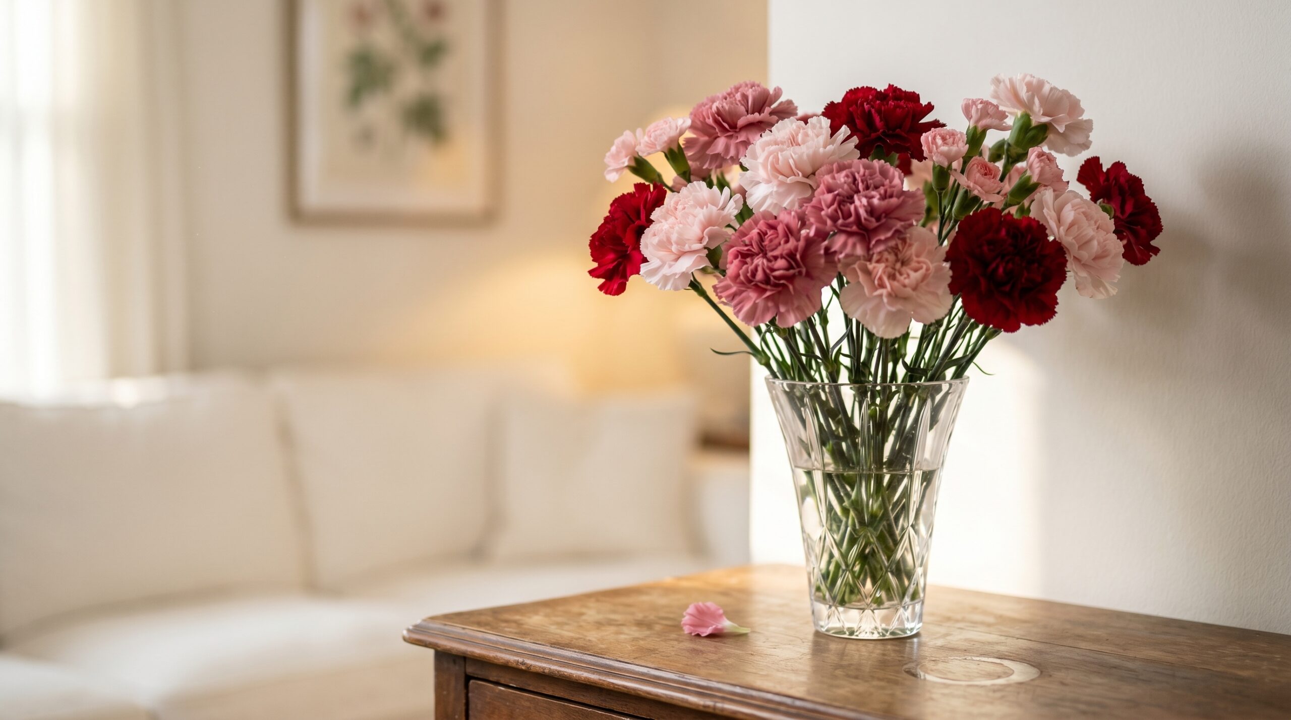 Carnation, January birth flower