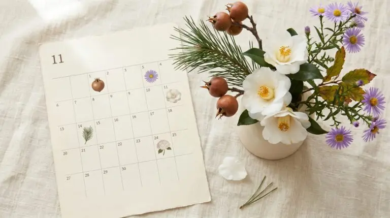 November birth flowers by day: the Korean 365-day tradition