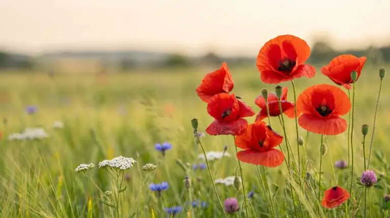 Poppy flower meaning: WW1 remembrance, color symbolism, and growing