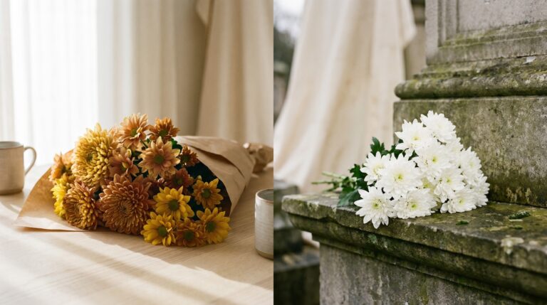 Chrysanthemum meaning, and why it says joy in one country and death in the next