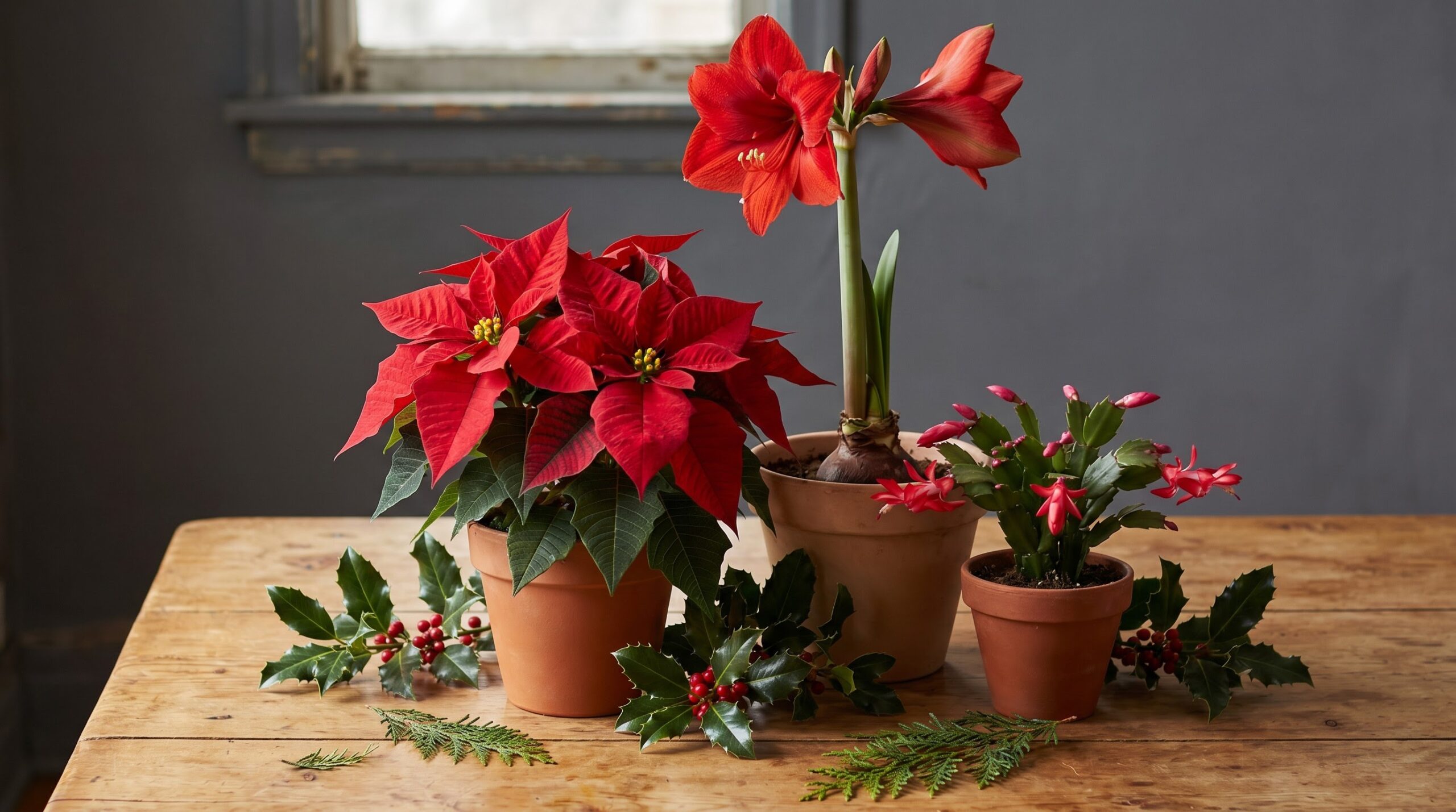 Christmas flowers