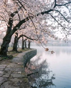 Cherry blossom flower