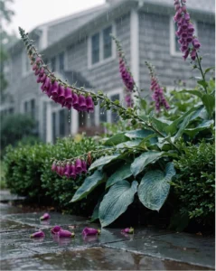 foxglove gallery rain bells garden