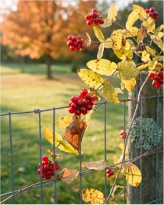 honeysuckle gallery berries red autumn