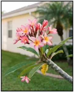 Plumeria flower