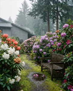 rhododendron gallery pnw garden rain
