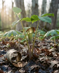 Jack-in-the-pulpit flower